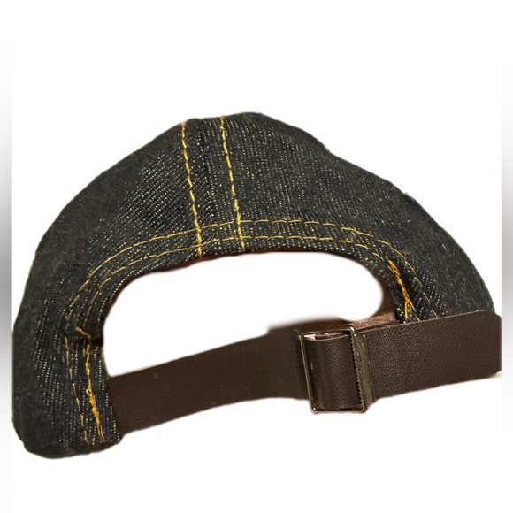 Black Rhinestone Star Cap - Picture 2 of 2